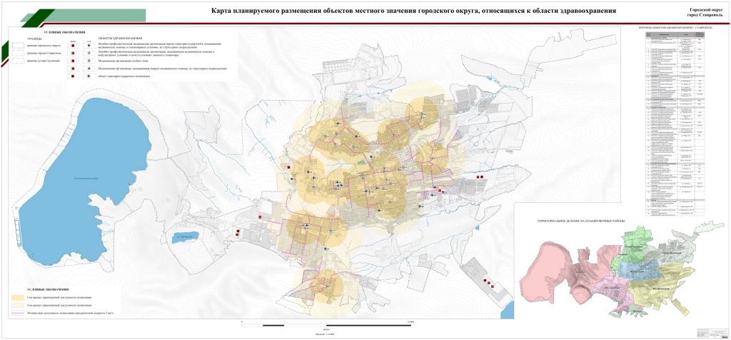 Генеральный план советского городского округа ставропольского края