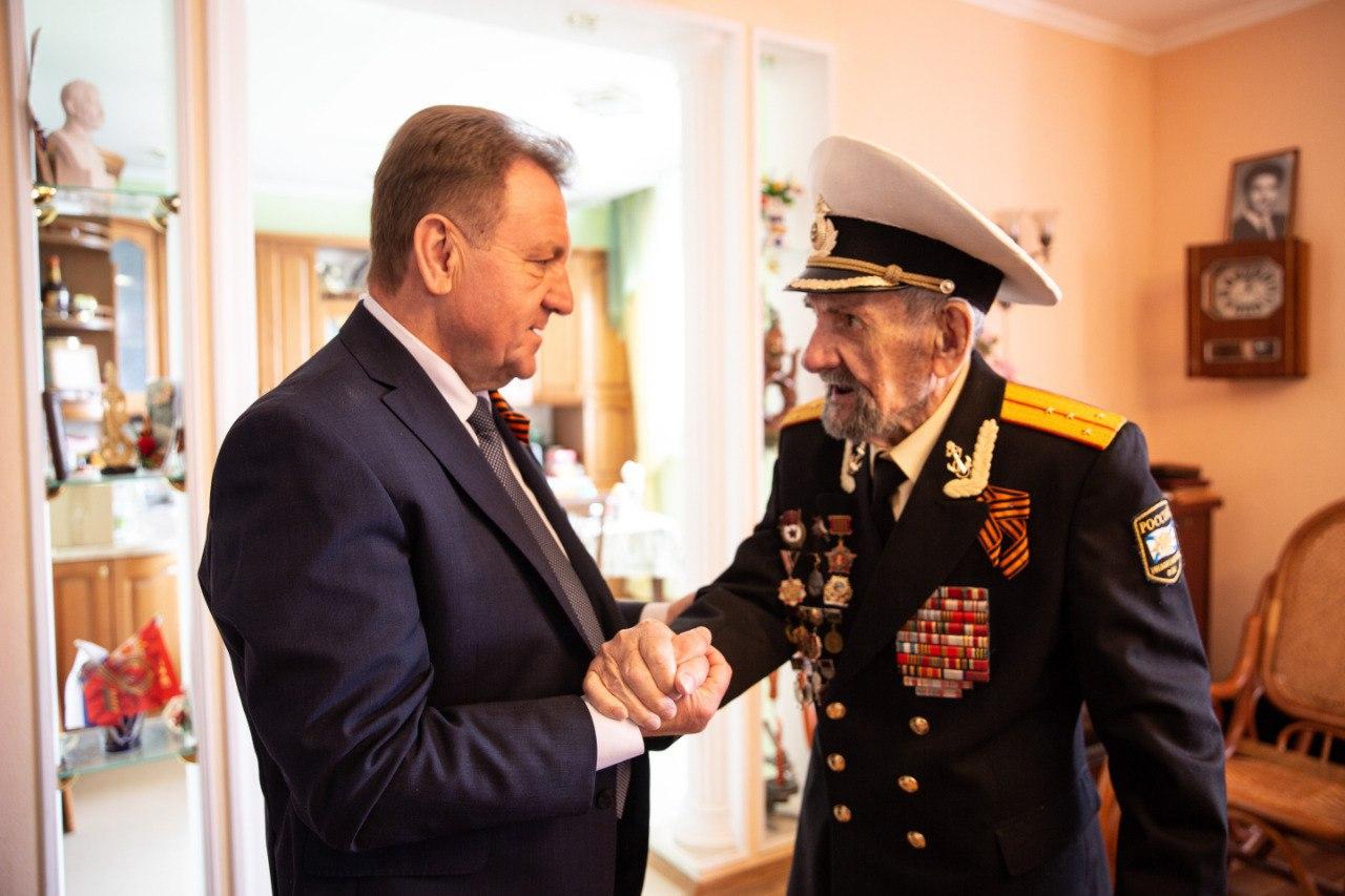 Глава Ставрополя поздравил участников Великой Отечественной войны с наступающим Днем Победы